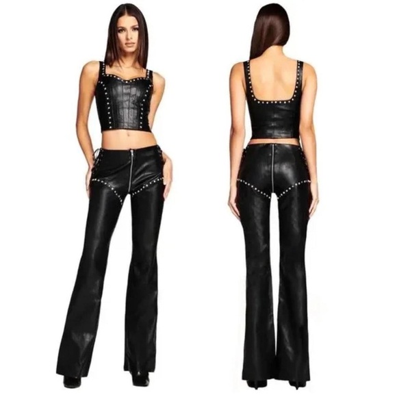 IAMGIA Luther Chap Pant in color black, size xxs. NWT - Picture 2 of 8